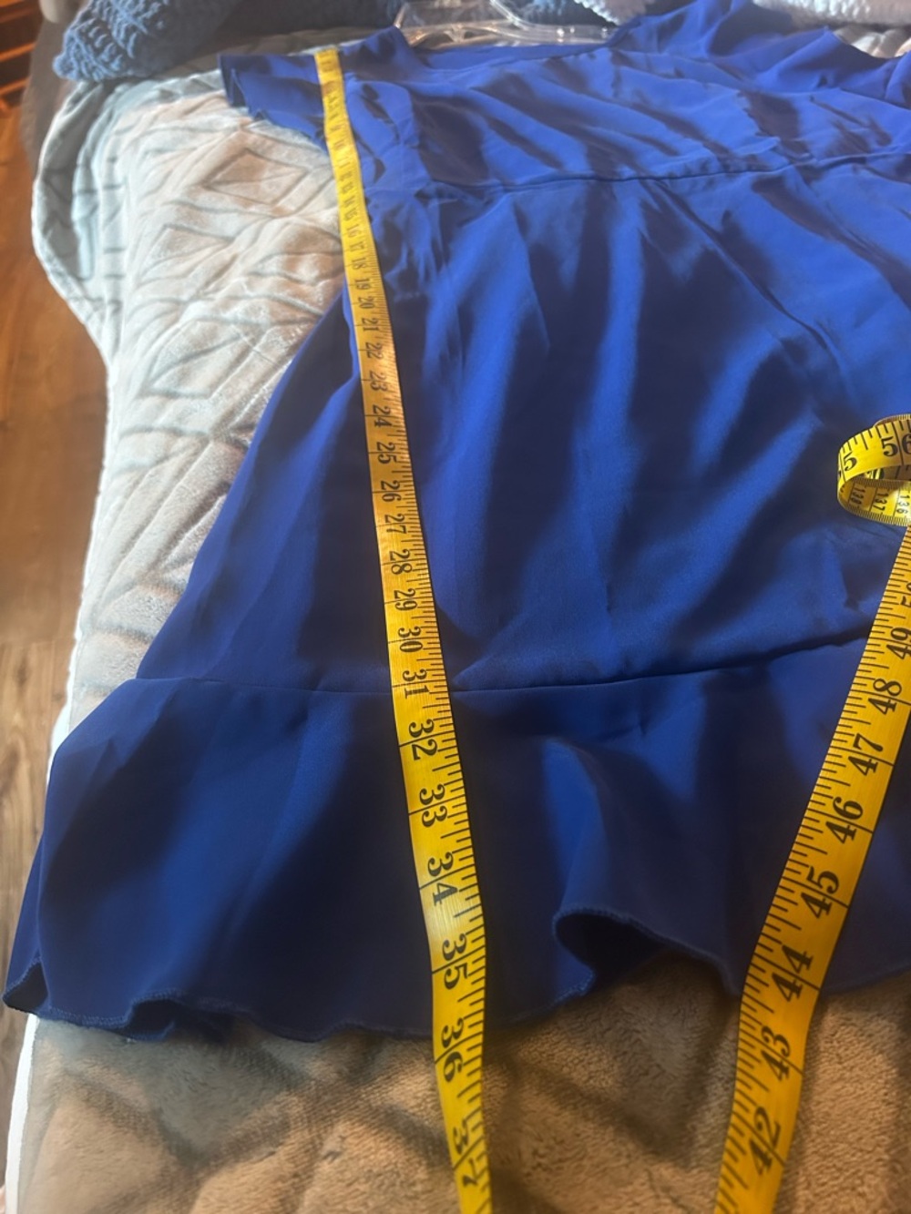 SHEIN Royal Blue Dress - Picture 6 of 8